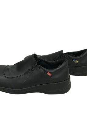 Mellow Walk Women’s Slip on Jamie B Steel Toe Work Shoes Black Size 9.5